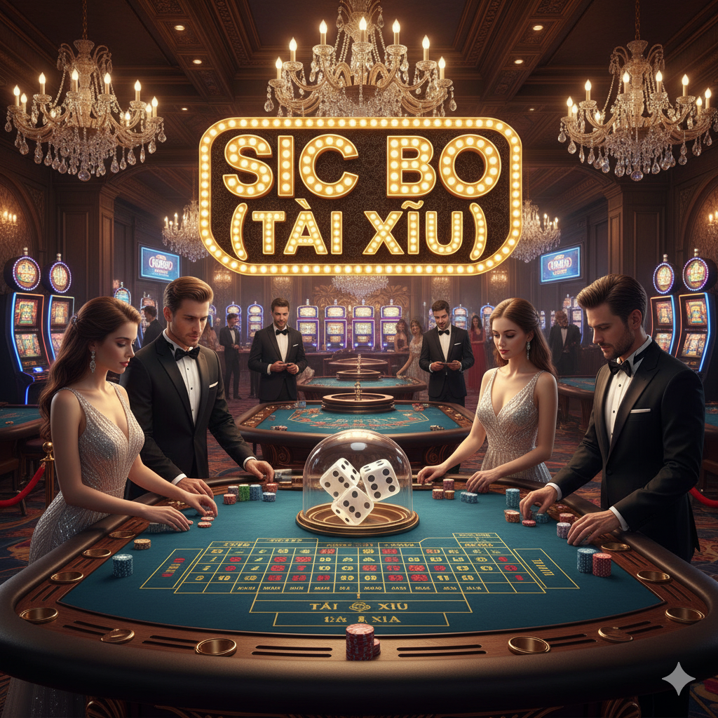 Sic Bo (Tài Xỉu) W188 – Trò Chơi Xí Ngầu Hấp Dẫn